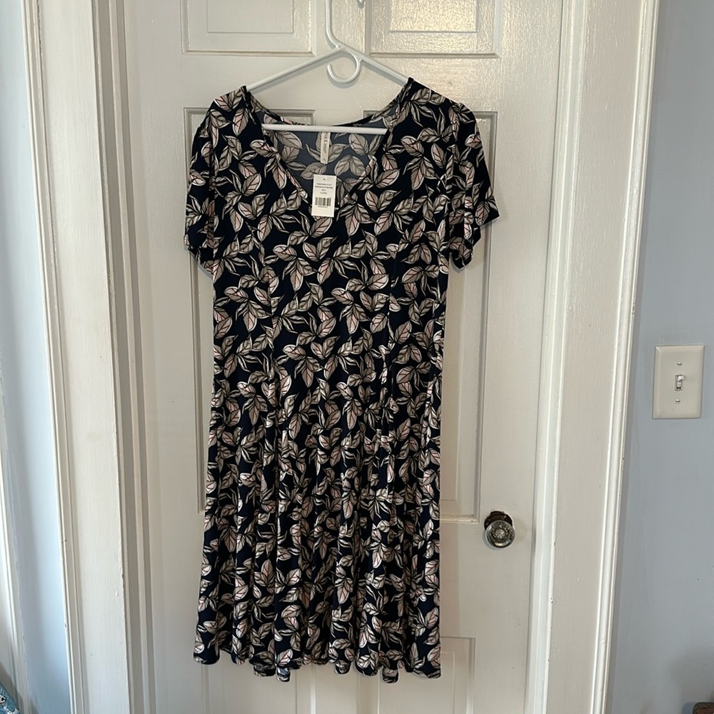 Navy Casual Dress